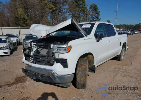 2023 Chevrolet Silverado 1500 4Wd Standard Bed Lt из США, поврежденный, VIN 3GCPDDEK0PG100450